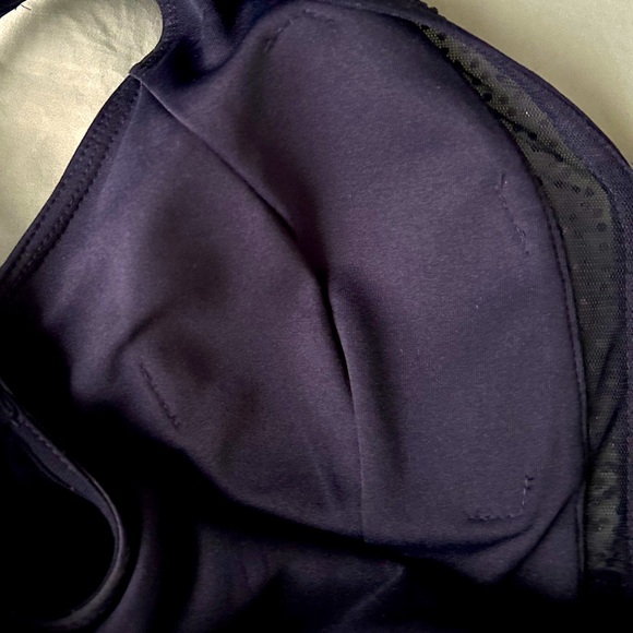 CACHET Women’s Navy Gown Formal/Prom/Bridesmade Padded Dress Size 8 - Picture 7 of 8